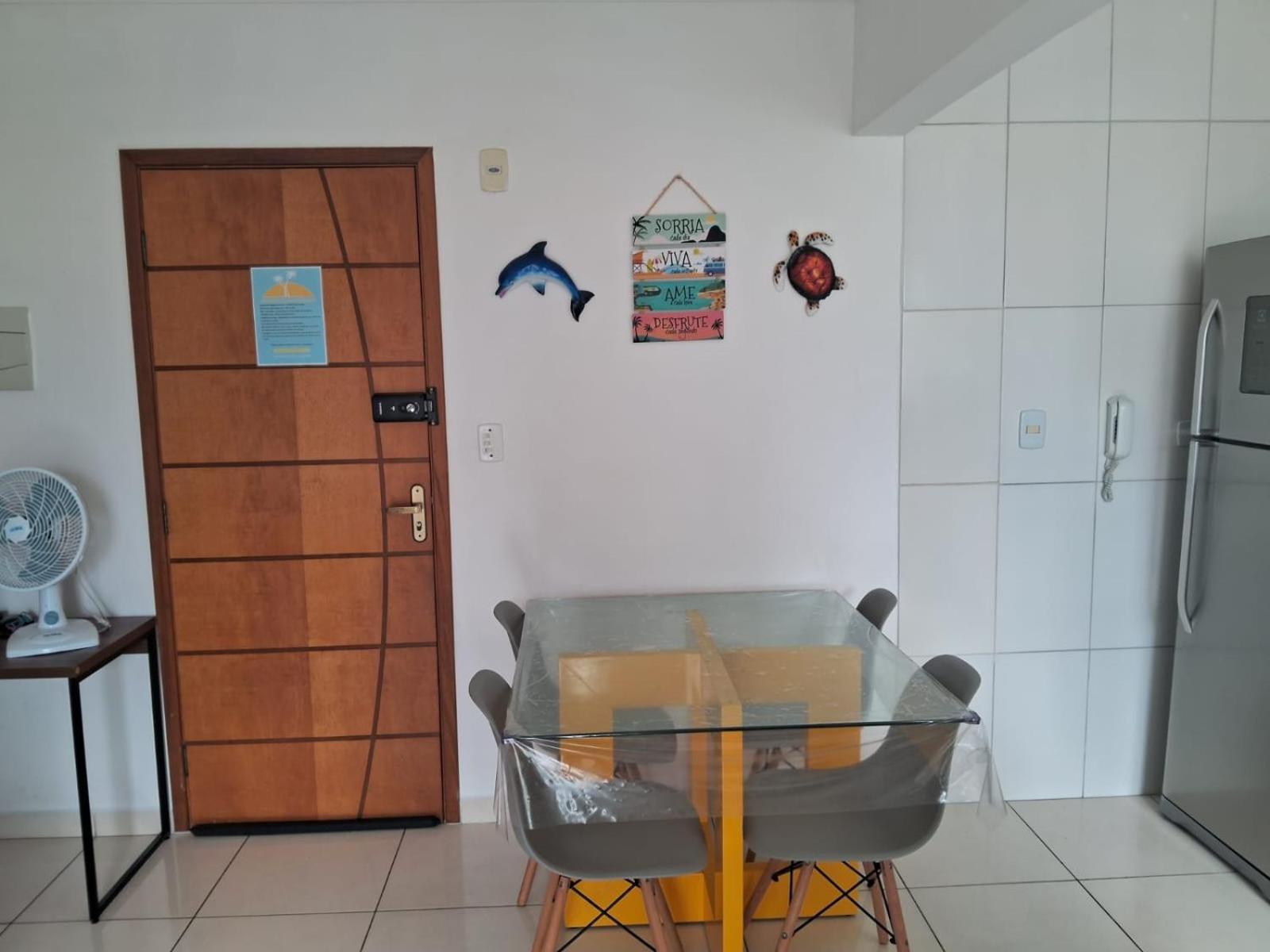 Apto Aconchegante Beira Mar Com Ar No Quarto Solemar Exterior photo